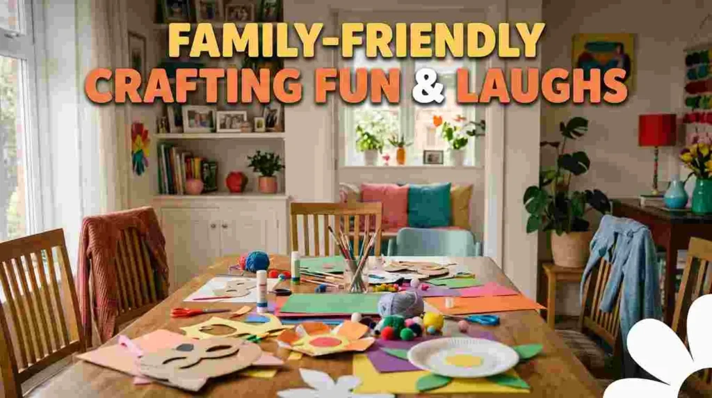 family friendly crafting fun laughs