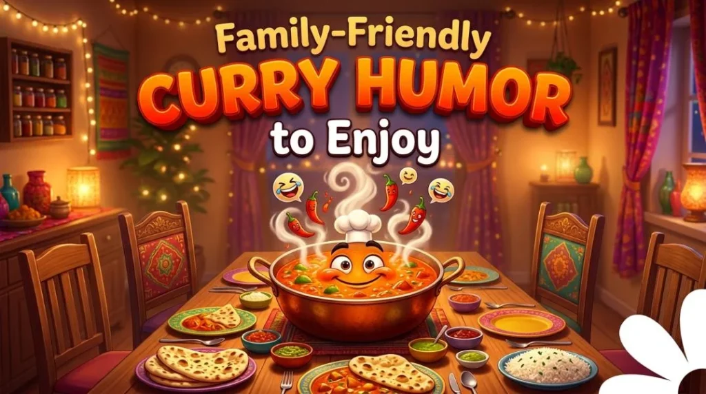family friendly curry humor enjoy
