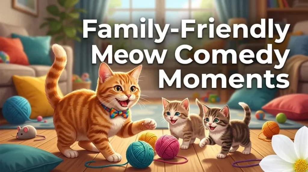 family friendly meow comedy moments