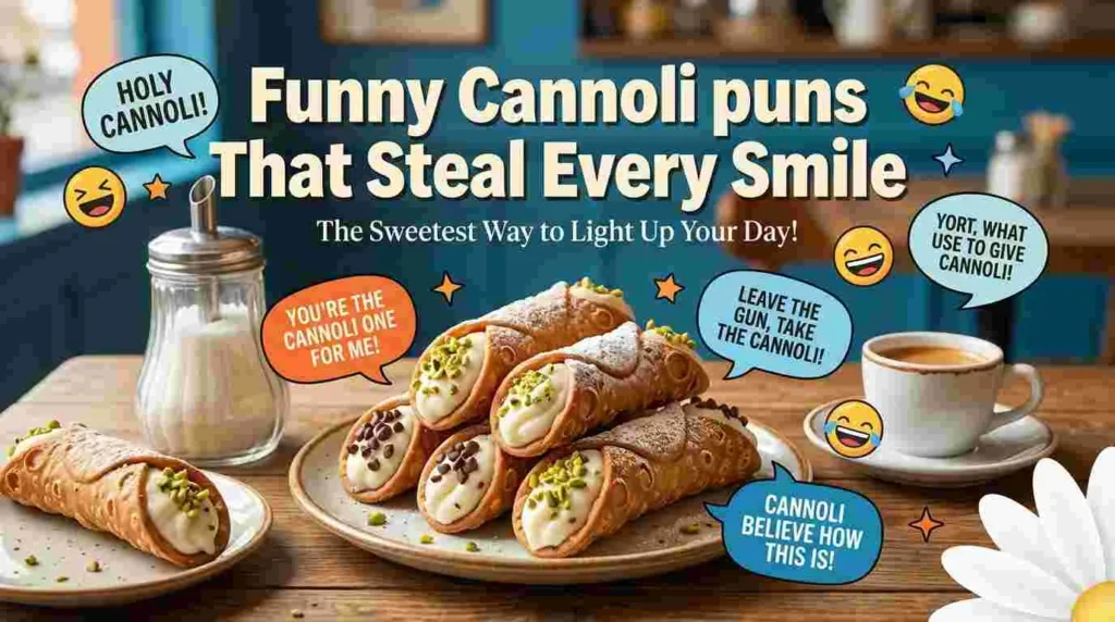 funny cannoli puns steal every smile