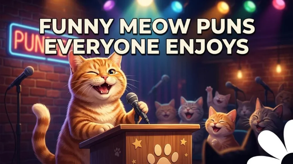 funny meow puns everyone enjoys