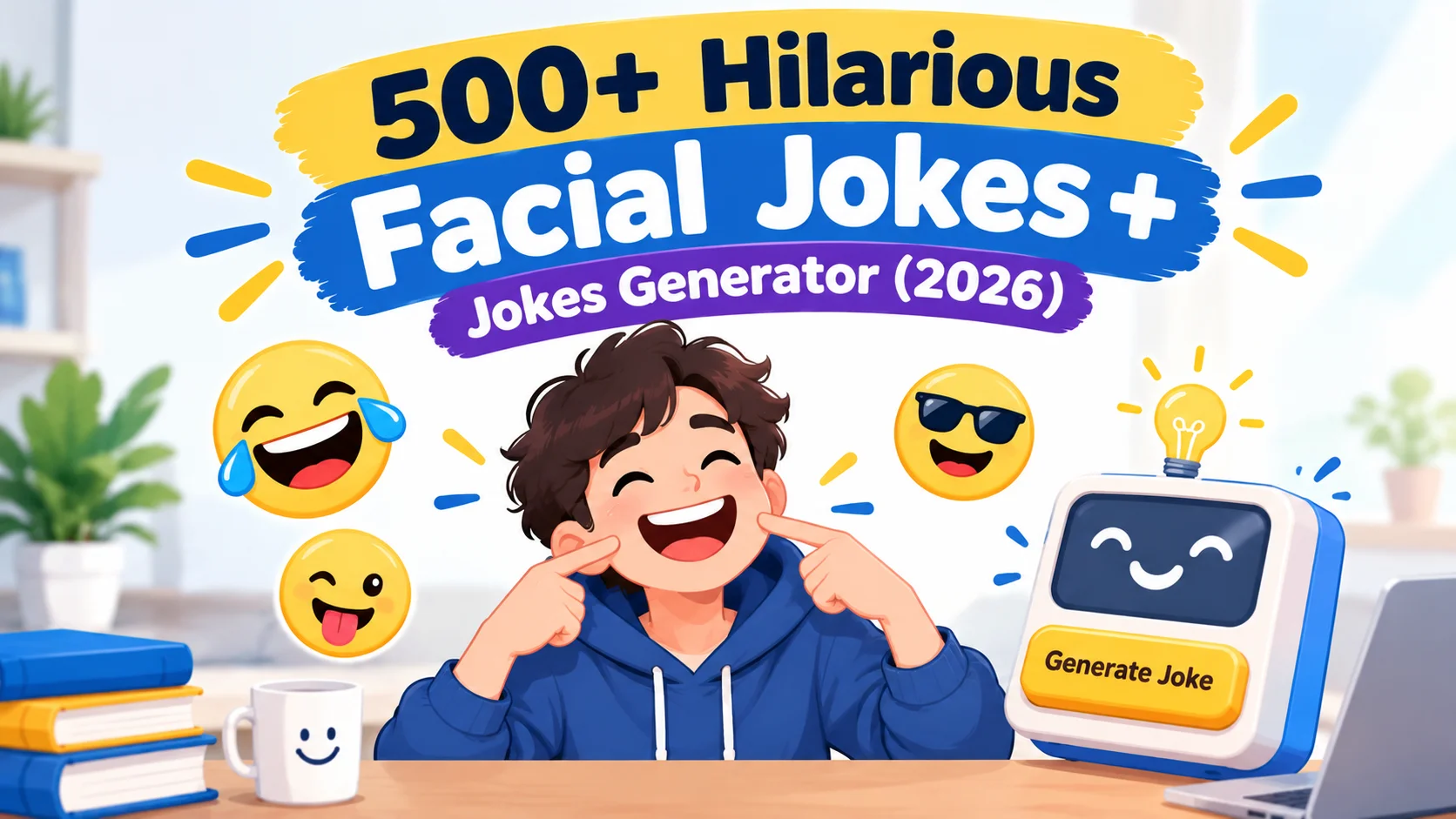 hilarious facial jokes- jokes generator