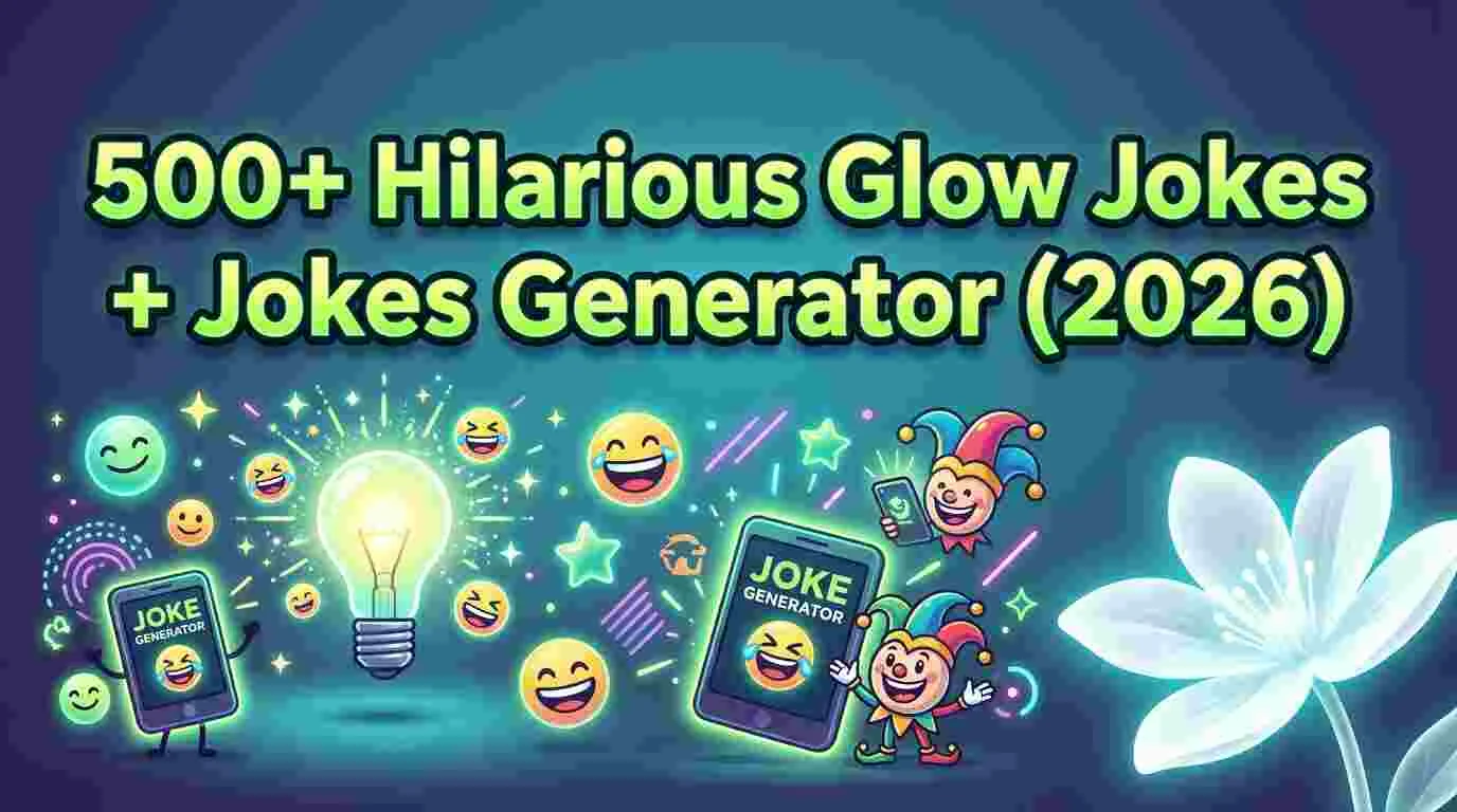 hilarious glow jokes jokes generator