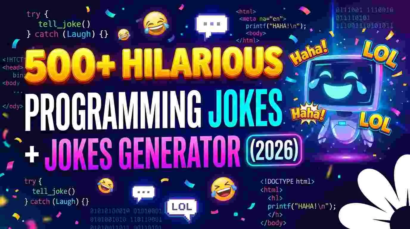 hilarious programming jokes jokes generator