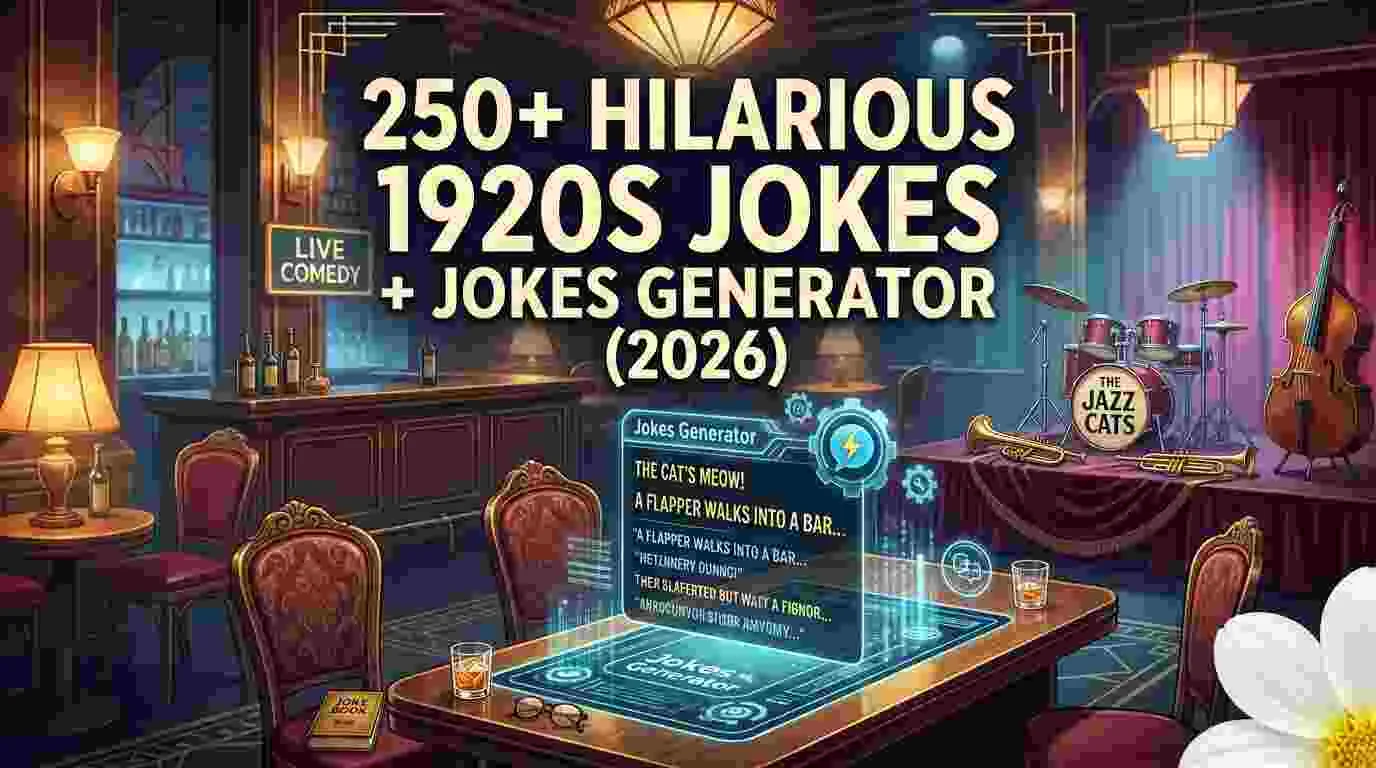 hilarious 1920s jokes jokes generator