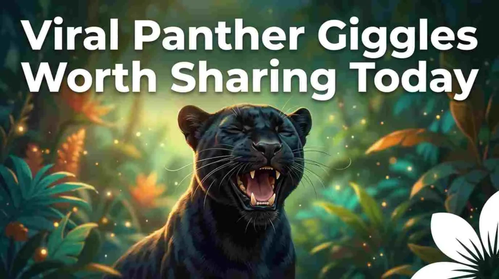 viral panther giggles worth sharing today