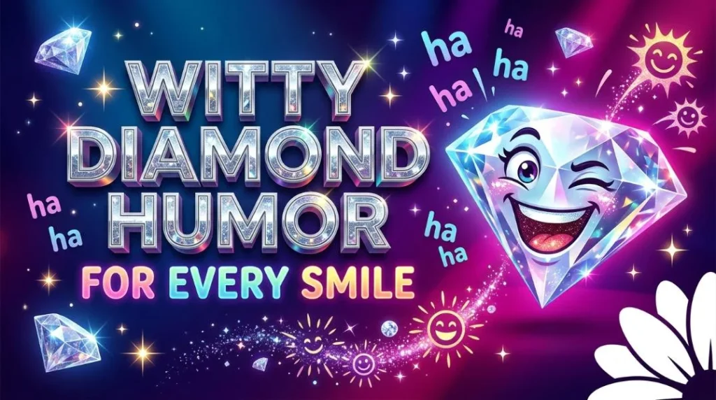 witty diamond humor every smile