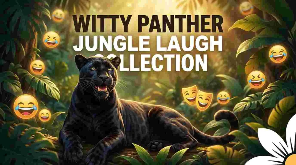 witty panther jungle laugh collection