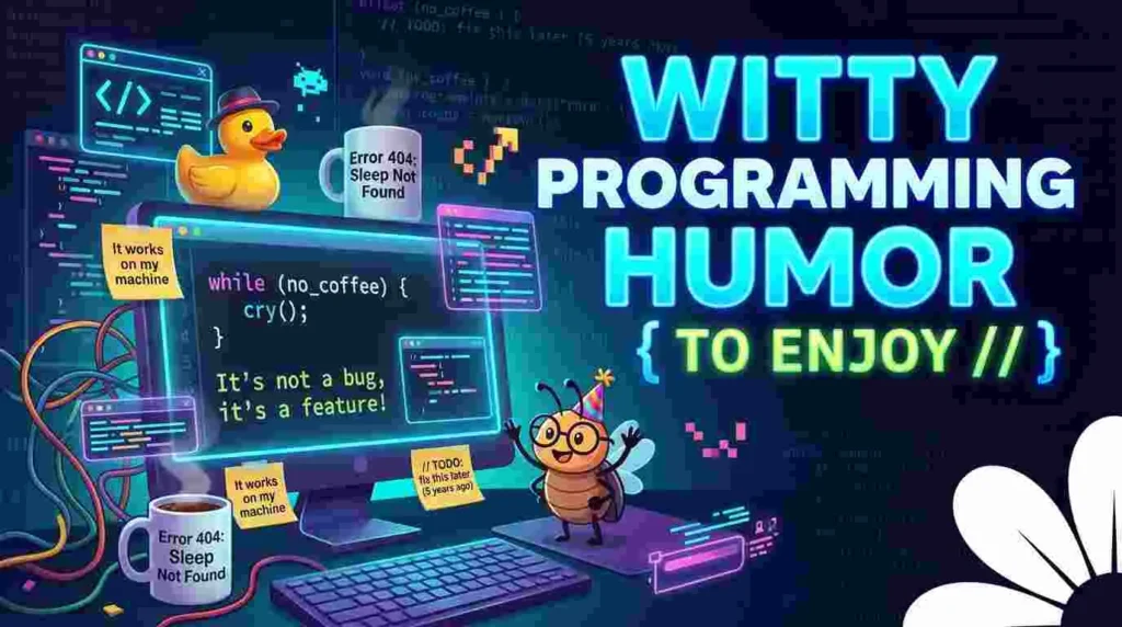 witty programming humor enjoy