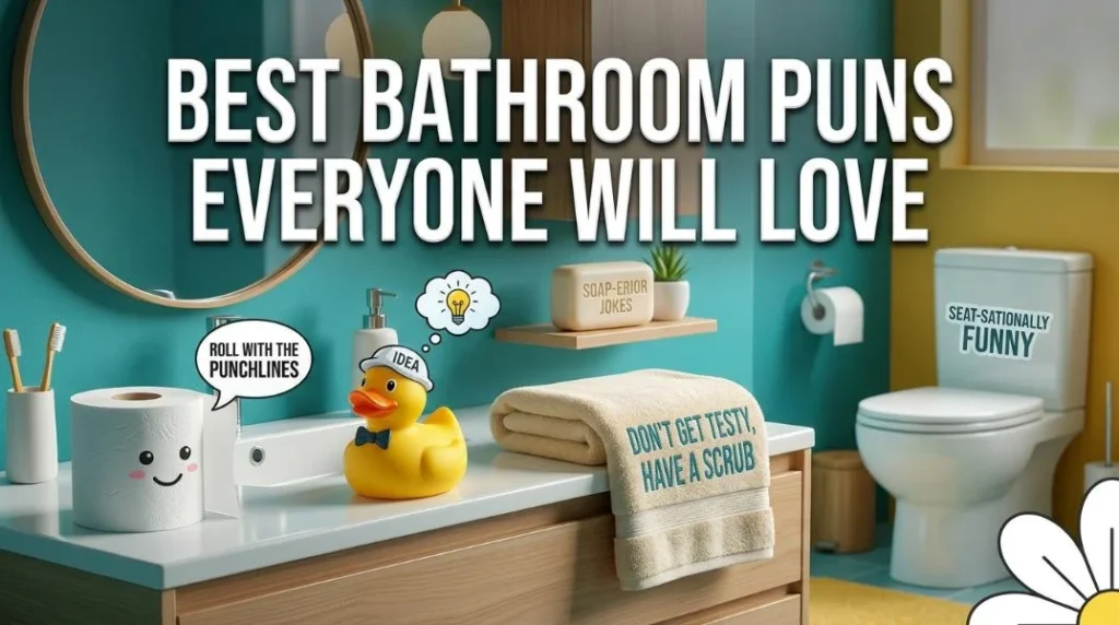Best Bathroom Puns Everyone Will Love
