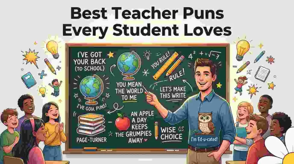 Best Teacher Puns Every Student Loves