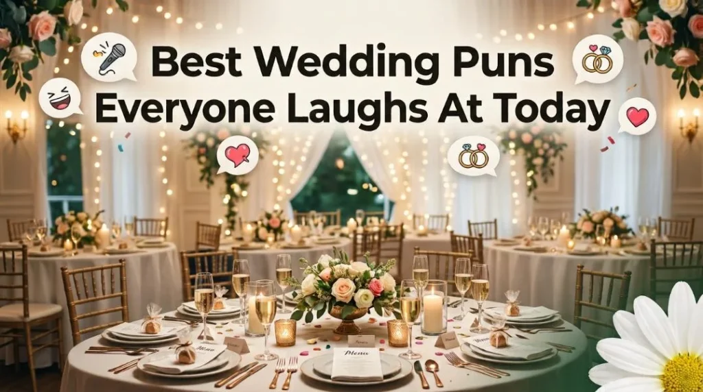 Best Wedding Puns Everyone Laughs At Today