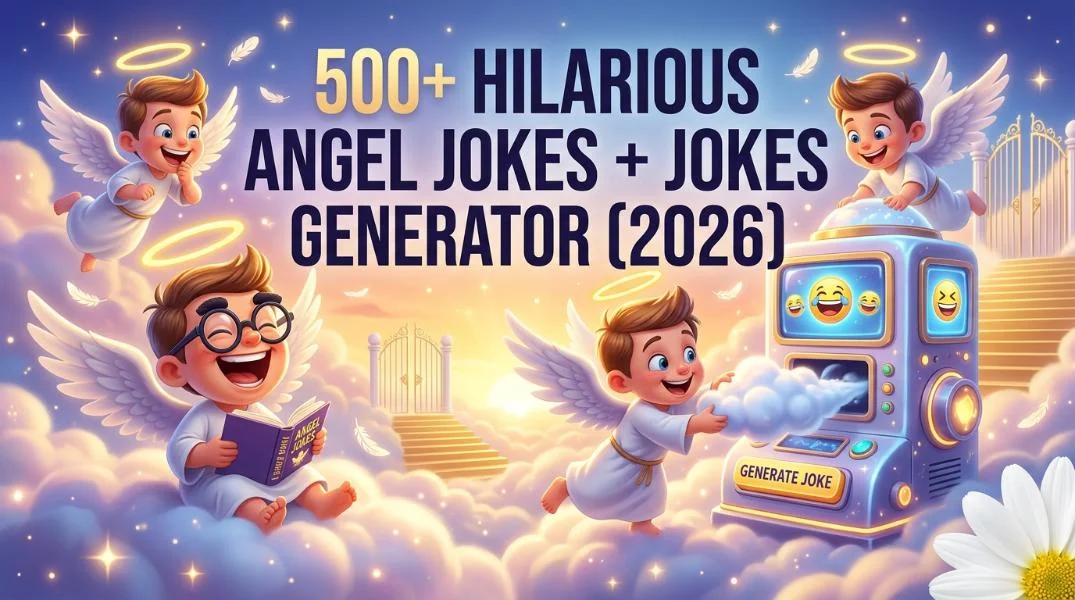 hilarious angel jokes jokes generator