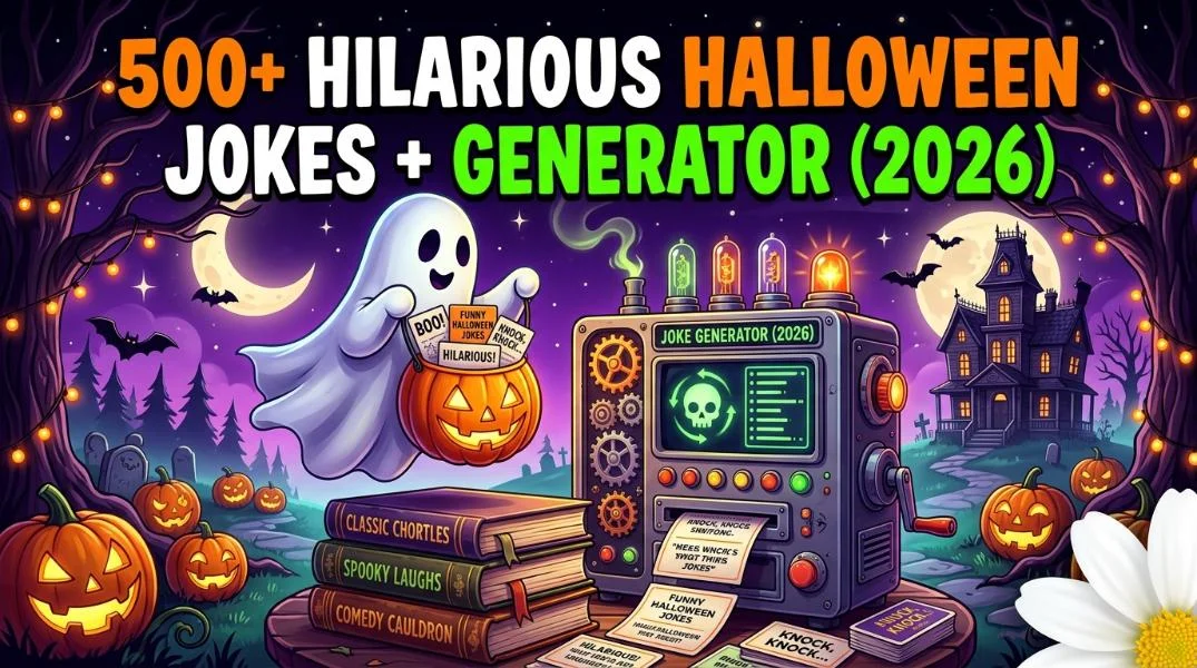 hilarious halloween jokes generator