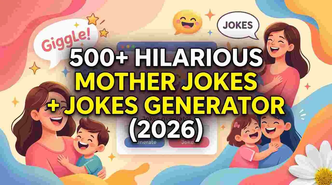 hilarious mother jokes jokes generator