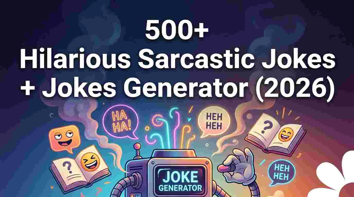 hilarious sarcastic jokes jokes generator