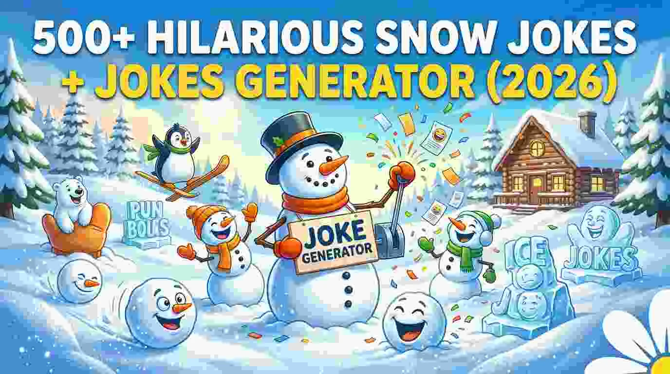 hilarious snow jokes jokes generator