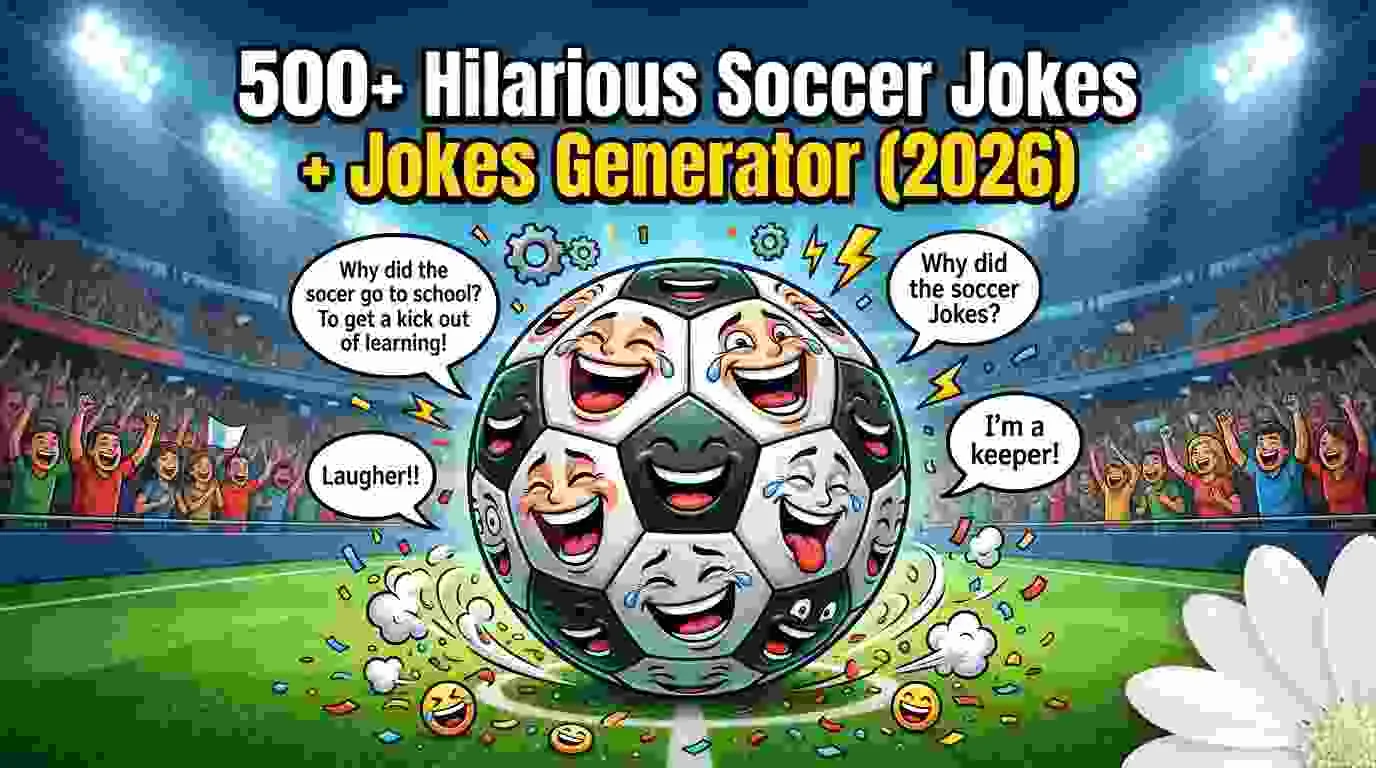 hilarious soccer jokes jokes generator