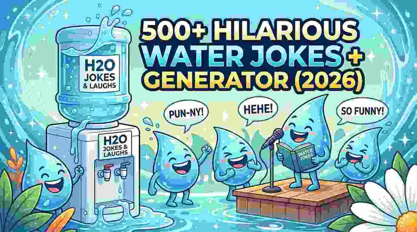 hilarious water jokes generator