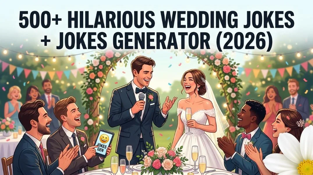 hilarious wedding jokes-jokes generator