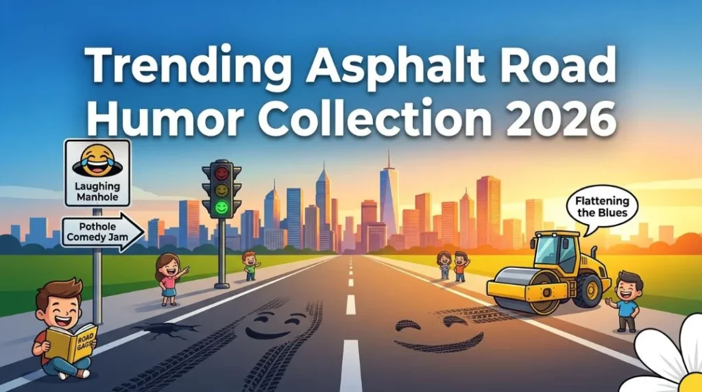Trending Asphalt Road Humor Collection