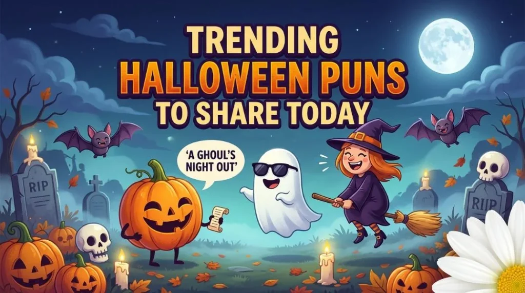 Trending Halloween Puns to Share Today