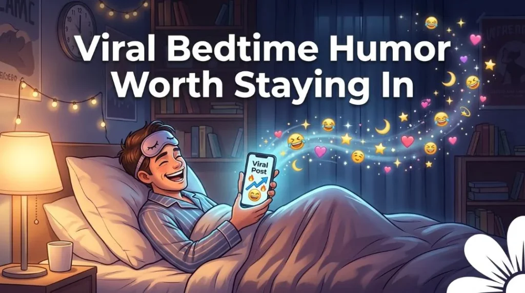Viral Bedtime Humor Worth Staying In