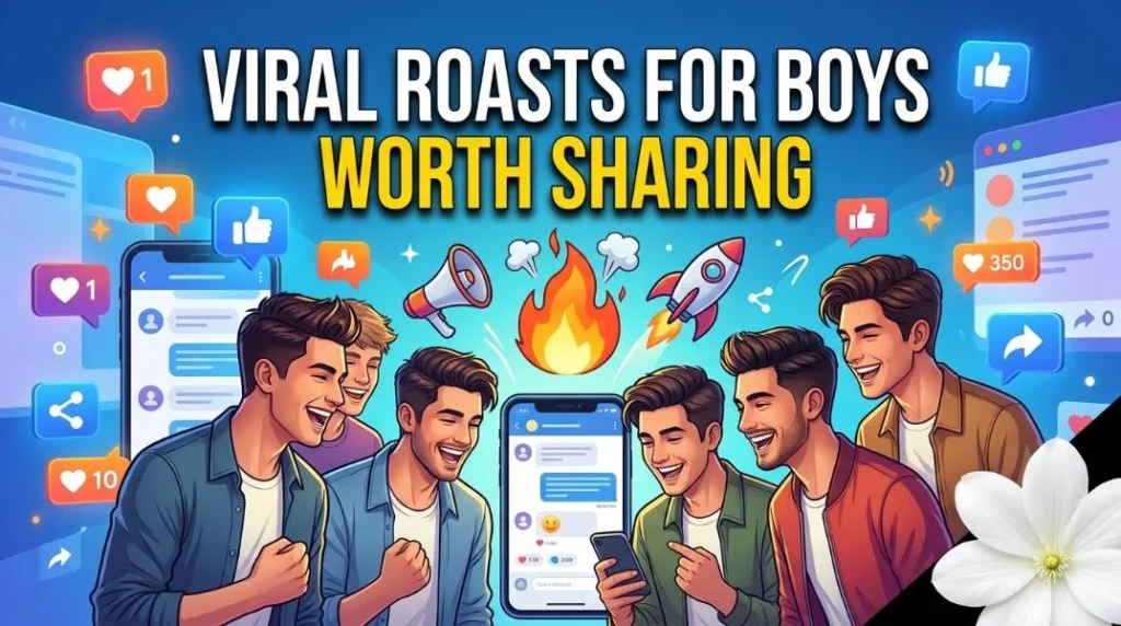 Viral Roasts for Boys Worth Sharing