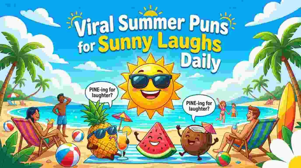 Viral Summer puns for Sunny Laughs Daily