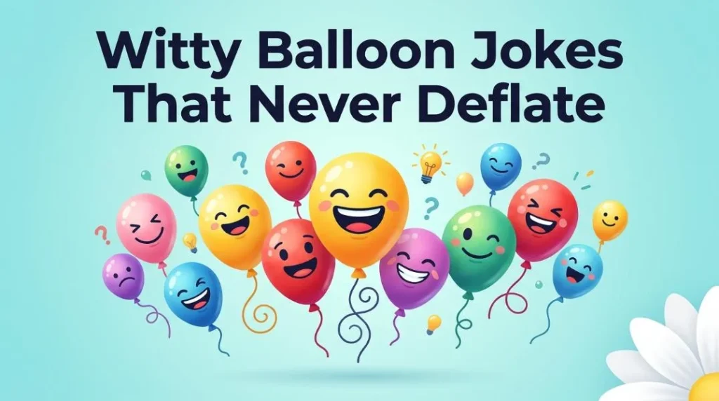 Witty Balloon Jokes That Never Deflate